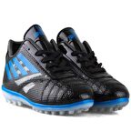 SPORTAÇ LİG Numara 39 Neymar Genç Halı Saha Futbol Ayakkabı SİYAH_RUGAN MAVİ