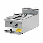 Empero EMP.6FG010 Gazlı Fritöz - 10 Litre Yağ Kapasiteli - Tahliyeli - Doğalgazlı