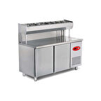 Empero EMP.200.80.01-PSY Pizza ve Salata Hazırlık Buzdolabı-3 Kapılı