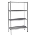 Empero EMP.T.2.5376-18-4 Tel Raf-4 katlı-inox 201-76x53x180 cm