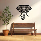 Geometrik Fil Dekoratif dekor tablo 