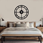 Modern Ahşap Tasarimli Dekoratif dekor Saat 