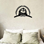 Tembel Hayvan Dekoratif dekor tablo 