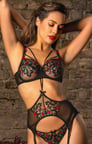 Grace Wıre Lace Bra, Siyah Dantelli Konforlu Ve Şık Sütyen