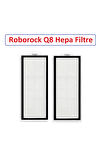 Roborock Q8 Max Plus Uyumlu Hepa Filtre Kutuda 2 adet