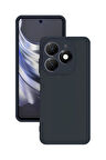 Tecno Spark 20 Pro 5G Uyumlu Silikon Lansman Telefon Kılıfı - Siyah