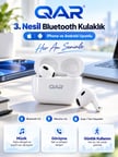QAR 3.Nesil IOS Ve Android Uyumlu Bluetooth Kulaklık Air3