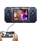 QASUL  S8 3.0 Inç Ekranlı Yeni Oyunlu Iki Oyunculu Gameboy & Gamebox Oyun Konsolu 520 Oyun