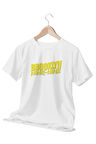 Brooklyn Nine Nine Baskılı Hediyelik Beyaz Unisex T-Shirt