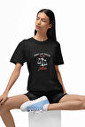 First The Coffee Then The Justice Baskılı-Avukat-Hakim-Savcı Eğlenceli Unisex T-Shirt