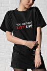 Suits You Just Got Litt Up Baskılı Eğlenceli Hediyelik Renkli Unisex T-Shirt
