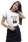 İntroverted But Willing To Discuss The Fleabag Temalı Unisex Beyaz T-Shirt