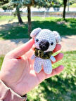 Amigurumi koala anahtarlık aksesuar hediyelik oyuncak Dukakidstoys 