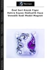 Özel Seri Küçük Figür Hatıra Eşyası Hediyelik Eşya Venedik Kedi Model Magnet