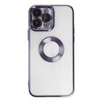 İphone 14 Pro Max Kılıf Slot Silikon - Mor