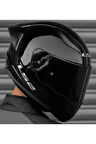 LS2 RAPID 2 SİYAH RACE KAPALI KASK XXL