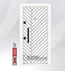 RAWDOOR 3002 MODEL SOL AÇILIR ÇELİK KAPI