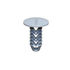 Tornavida Başlı Klips Gri Fiat 25 Adet