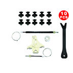 Cam Kriko Tamir Set Sağ Arka Vw Jetta 6 2011-2019 5C6839462