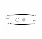 BMW X3 F25 2011-2013 51337267101-102 Sol ve Sağ Ön Cam Tamir Seti