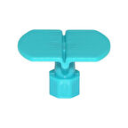 Boyasız Göçük Düzeltme Plastiği Elips Düz 27X27Mm PDR  10 Adet