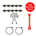 Cam Tamir Seti Sol Arka Manuel Vw Polo 4 1999-2002 6N4839401