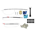 Ön VW T5 2003-2014 Büyük Ayaklı Set Cam Sağ Ön  Büyük Ayaklı