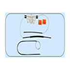 Cam Kriko Tamir Seti Sağ Ön Sarmalı + Köşe makaralı VW Touareg Porsche Cayenne 955 2002-2010  7L0837462A