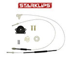 Skoda Octavia MK1 1996-2004 Yataklı 1U4839402C Set Cam Sağ Arka