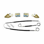 Skoda Octavia MK3 Octavia A7 2013 - 2019 5E0837462-461 Set Cam Sol - Sağ Ön