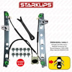 Cam Kriko Kızaklı Sol Ön Renault Megane 2 2002-2008  (8200325136)