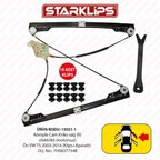 Cam Kriko Kızaklı R Ön VW T5 2003-2014  7H0837754B