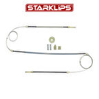 Cam Kriko Seti Sarmalı Sağ Arka BMW 7 E65-E66 2002-2008 51337202480-51337202479