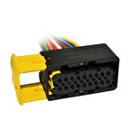 Soket 18 Kablo 1-1563759-1 İş Makine Konnektörü