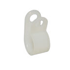 Kablo Klipsi M10x24 Beyaz 50 Adet