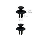 Klips Panjur 90931-0002 Subaru Kawasaki 92039-1256 09409-07312 Suzuki 09409-07312 Toyota 90467-07082-co 10 Adet