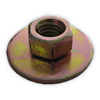 Somun Oynar Pullu Çinko Ön Kaput M6X22mm A4149900051 Mercedes ML W164 Ford N621907 10 Adet