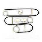 Mercedes Vito Viano 639 2003-2014 6397200446-046 Sol Ön Cam Kriko Tamir Seti