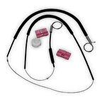 Audi A3 Coupe 1996-2003 8L3837462  Sağ Cam Kriko Tamir Seti