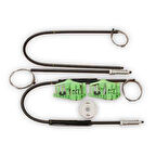 Cam Kriko Tamir Seti Sol -Sağ Ön BMW E46 Compact 2000-2005 51338251351-51338251352