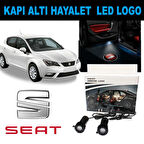 Kapı Altı 3D Hayalet LED Logo Seat