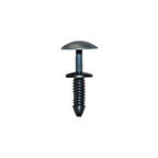 Döşeme Klips Siyah Renk Şapka Koyu Gri 7,5x26x20mm 25 Adet