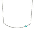 Harem Altın 18 Ayar Altın Pırlanta Nazarlı Kolye RBM100