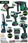 RUDİGER RD-007 PRO PLUS 4LÜ SET+ BUDAMA TESTERESİ 20 CM