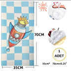 Yapışkanlı Darbe Emici Isı Yalıtım Kalın 8mm Çoçuk Odası Kreş Anaokulu Duvar Paneli Kağıdı NW183