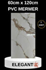 Alternatif Kaplama UV PVC Mermer Panel Elegant1 Adet 60x120cm Ev Ofis Otel Duvar Kaplama Paneli