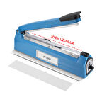 30 Cm Plastik Gövde Poşet Ağzı Yapıştırma Makinesi