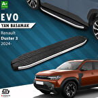 S-Dizayn Renault Duster 3 Evo Krom Yan Basamak 183 Cm 2024 Üzeri A+ Kalite