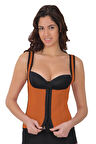 Turuncu Mı 9173 Agraflı Göğsü Açık Atlet Korse