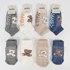 Bolivar Abs'li Erkek Çocuk  Patik Çorap K20317 Asorti